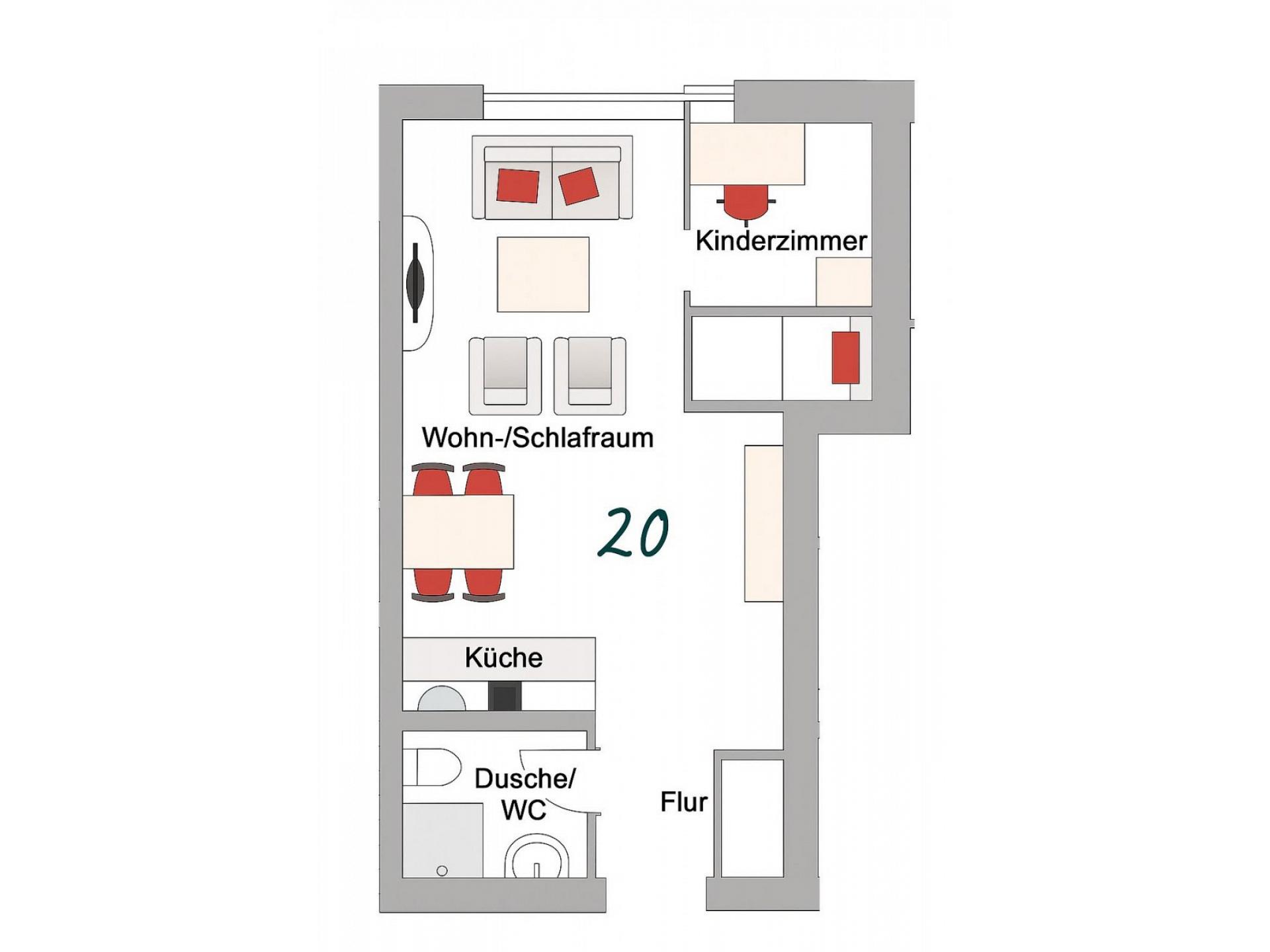 NW 20  mit Terrasse zur S&uuml;dseite Foto 10