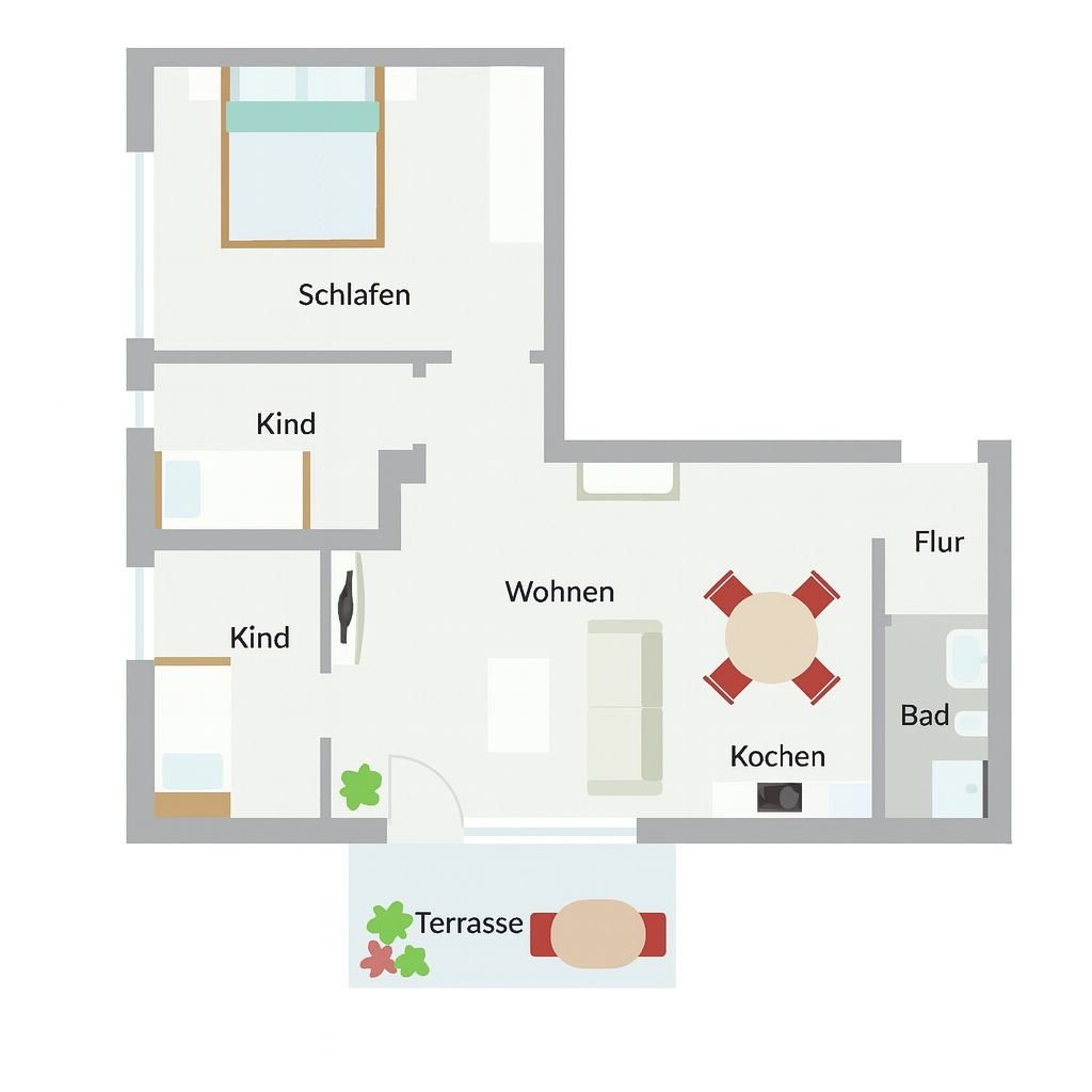 Ferienwohnung NW 21 Meerblick & Terrasse zur Seeseite Foto 14