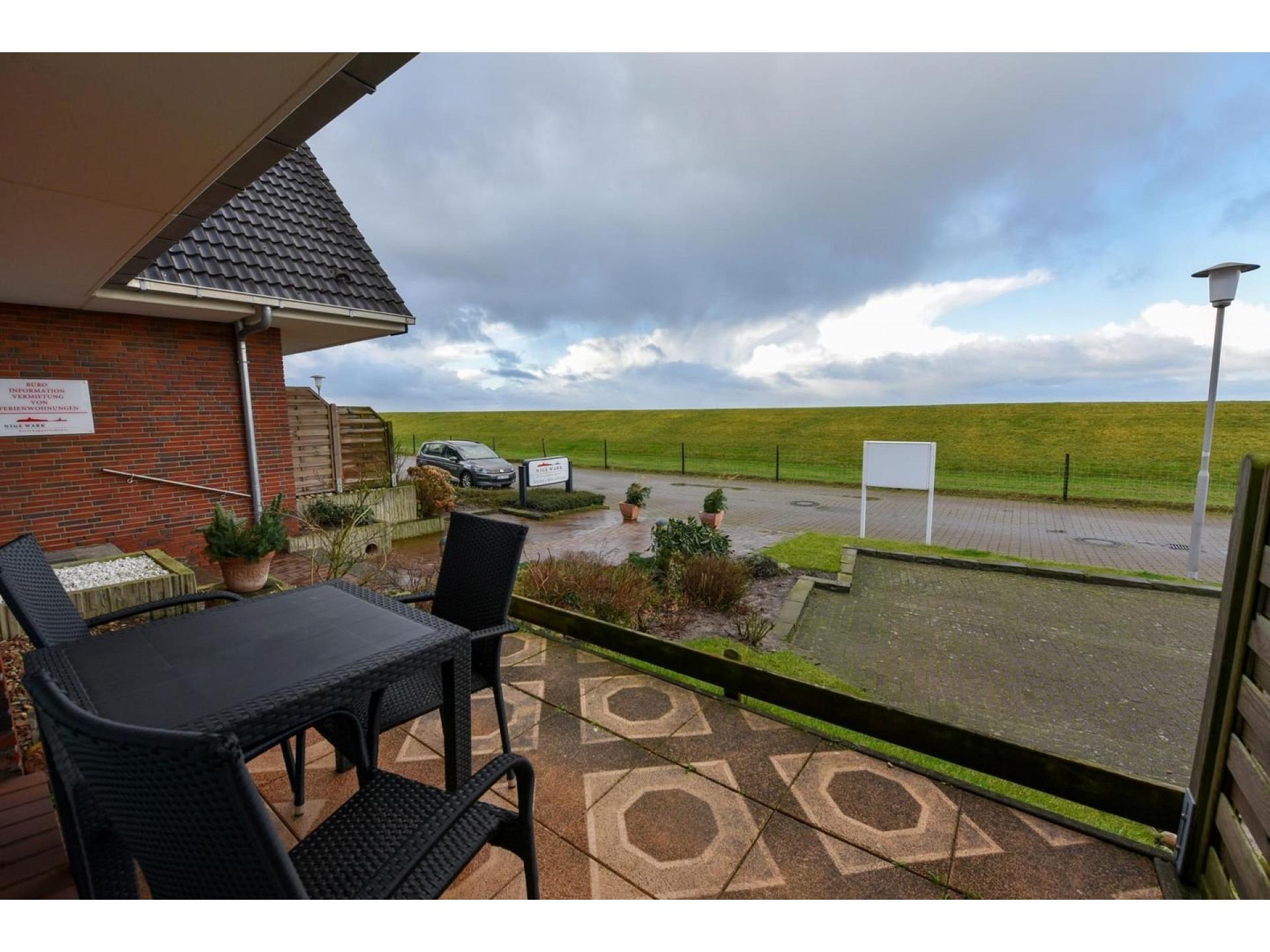 Ferienwohnung  NW 21 Meerblick mit Terrasse Foto 8
