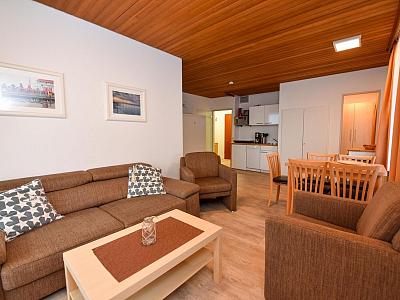 Ferienwohnung  NW 26 Meerblick  mit Terrasse