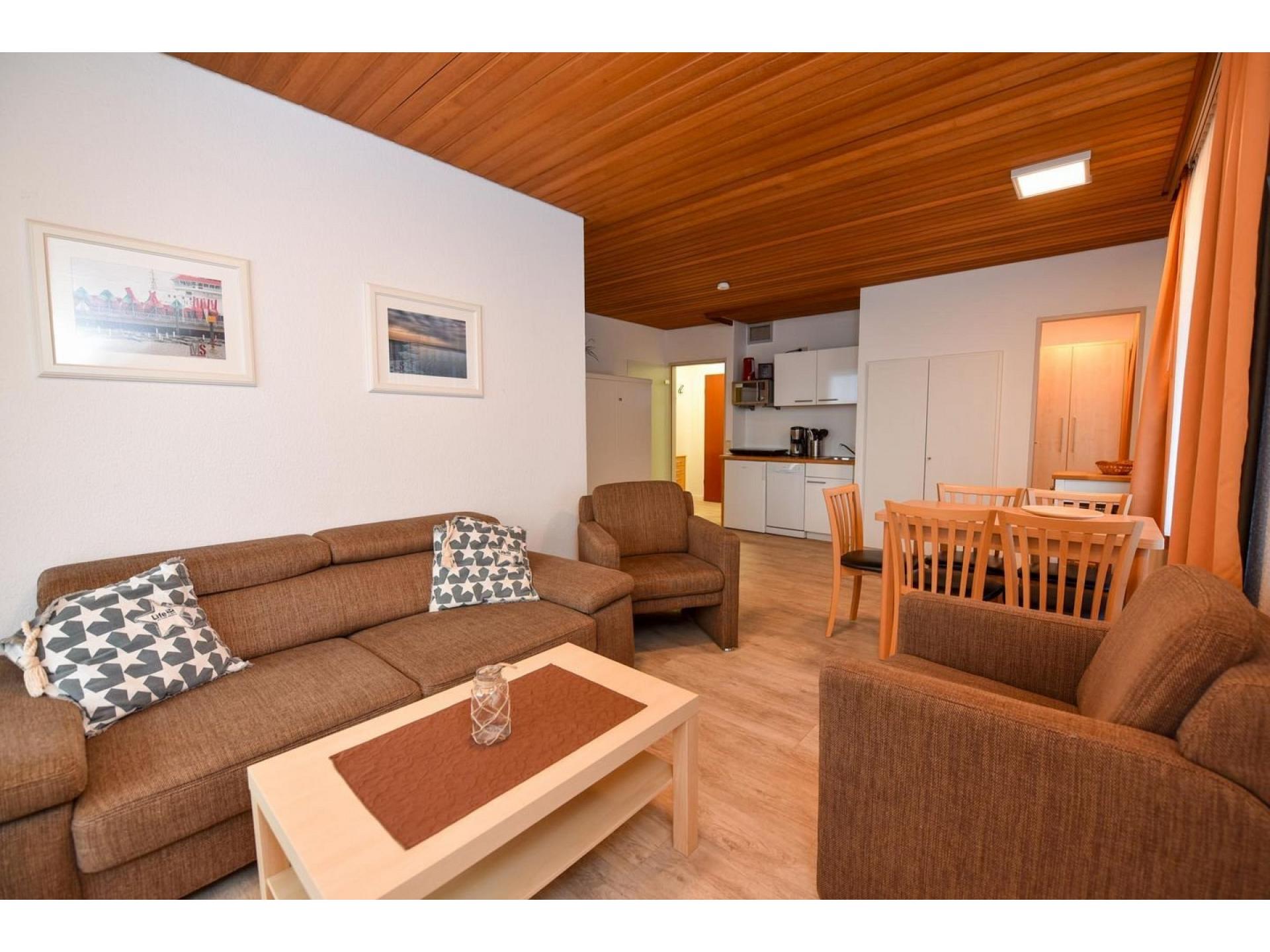 Ferienwohnung  NW 26 Meerblick  mit Terrasse