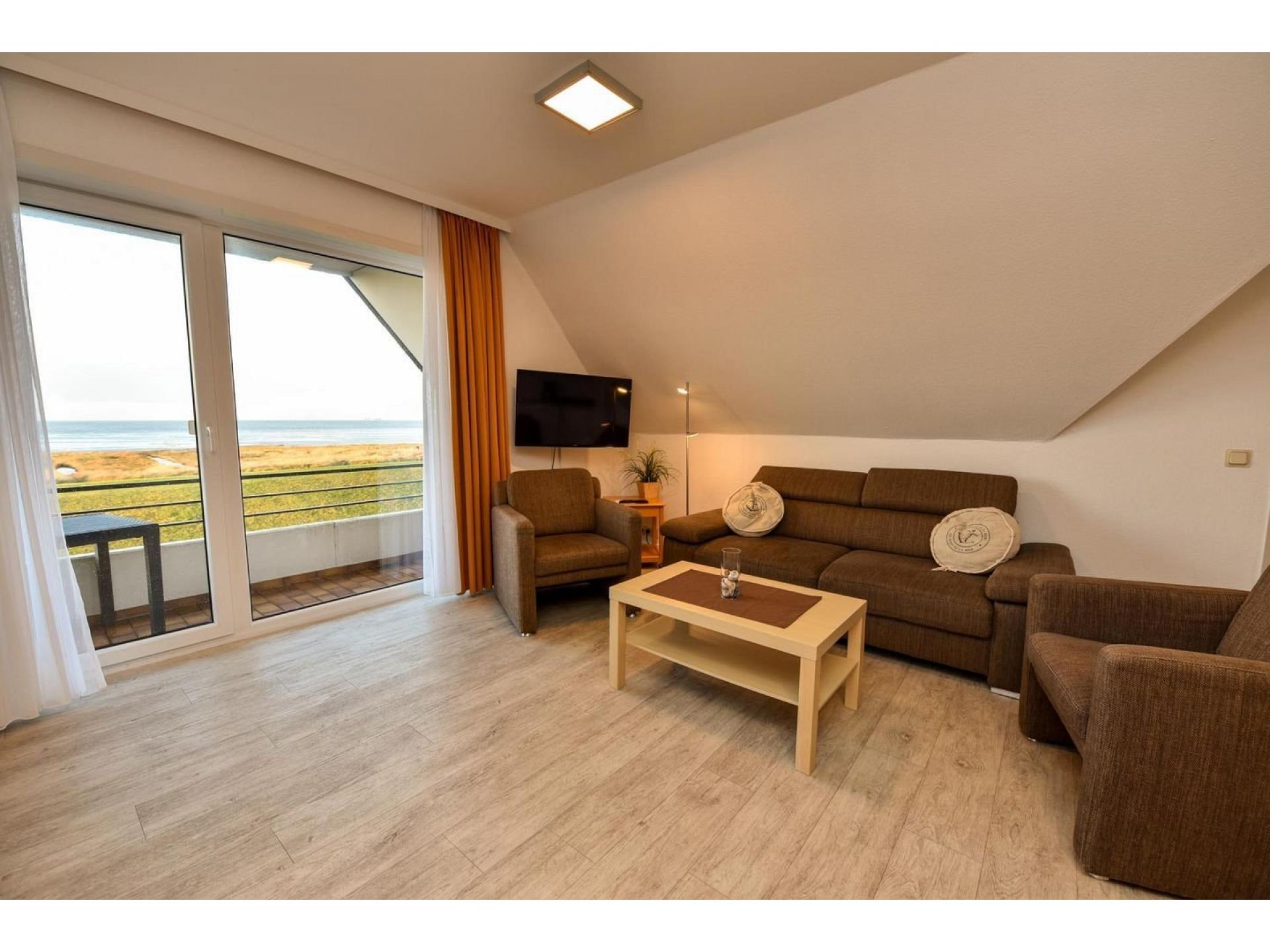 Ferienwohnung  NW 34 Meerblick mit Balkon Foto 4