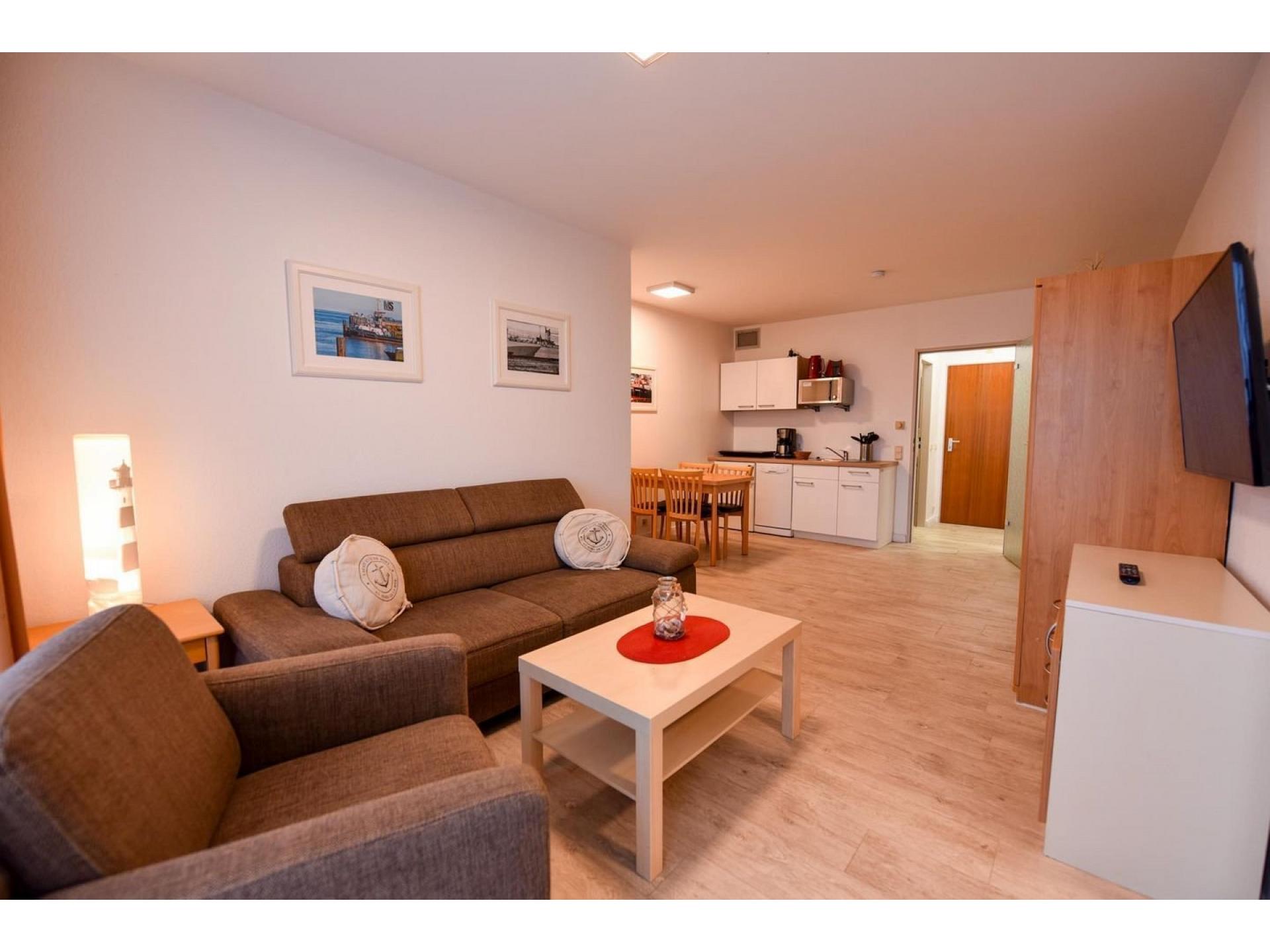 Ferienwohnung  NW 35 Meerblick mit Balkon Foto 2