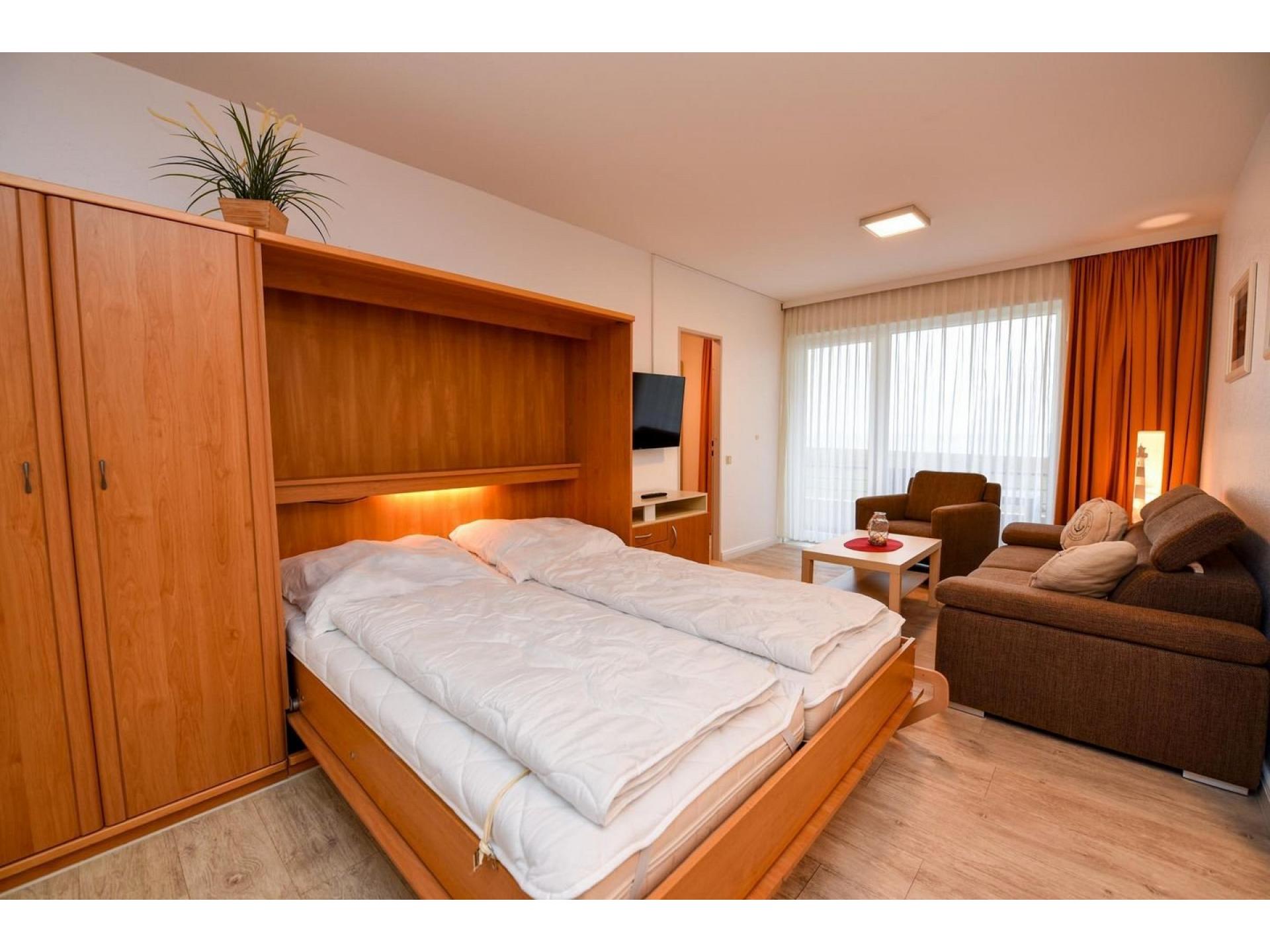 Ferienwohnung  NW 35 Meerblick mit Balkon Foto 5