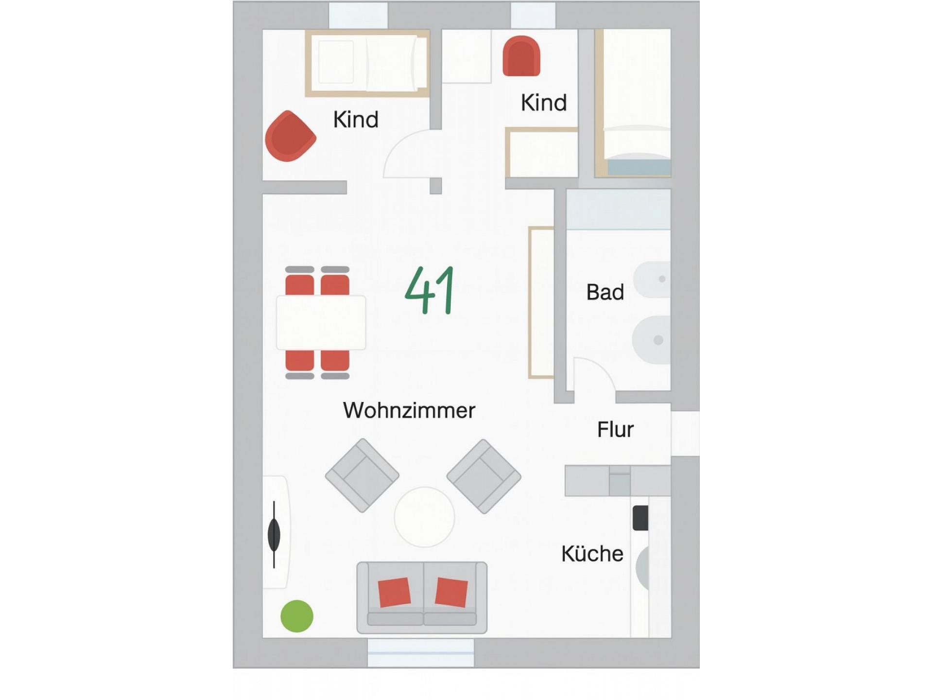 Ferienwohnung  NW 41  Meerblick Foto 15