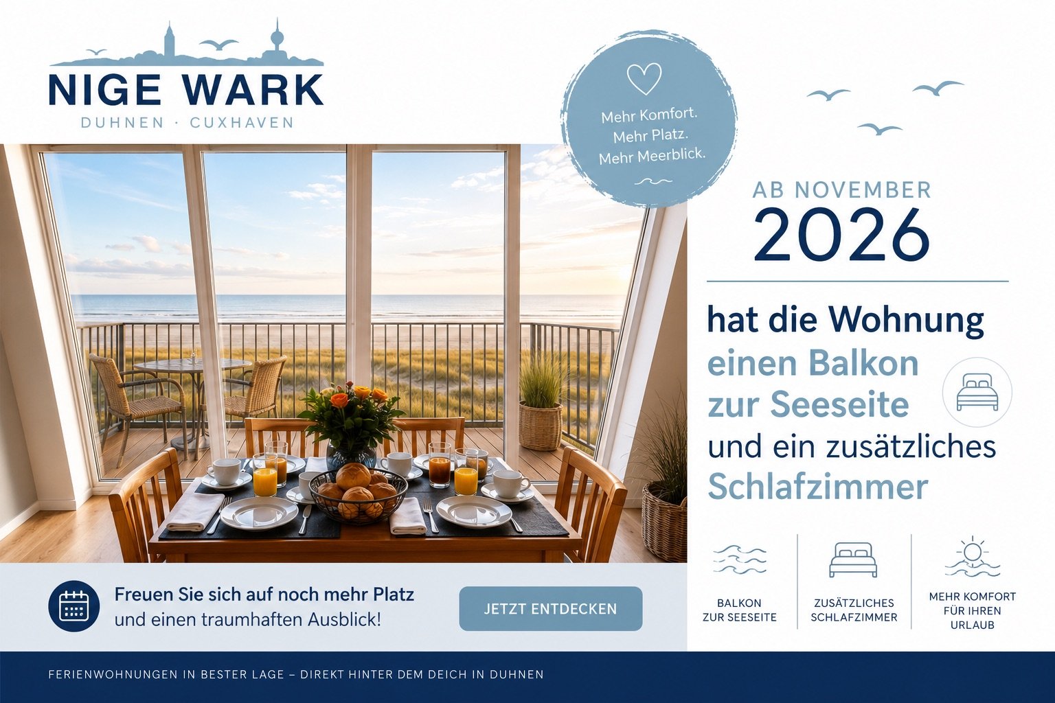 Ferienwohnung NW 41 Meerblick Foto 17