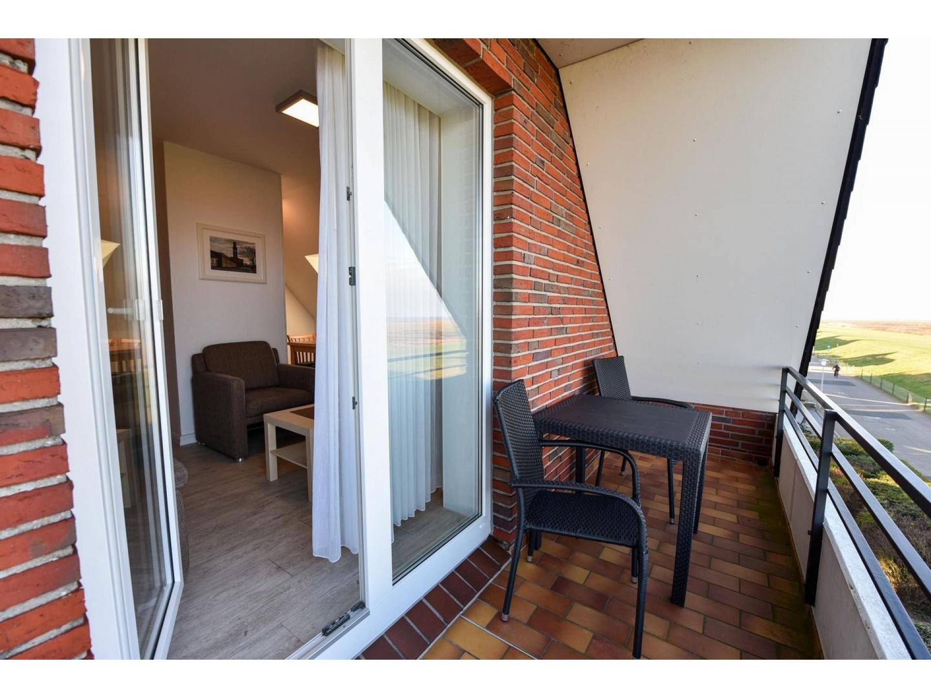Ferienwohnung  NW 43 Meerblick mit Balkon Foto 11